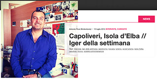 Ritaglio dell'articolo Capoliveri, Isola d’Elba: Iger della settimana